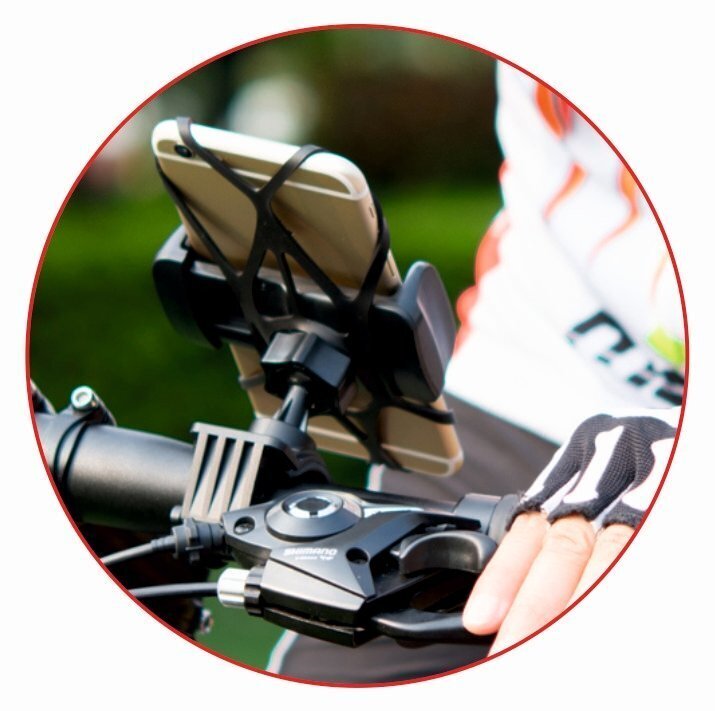 Puhelinteline Swissten S-Grip BCCL1, polkupyörälle, sopii 3,5-6,5 '' puhelimelle, musta hinta ja tiedot | Puhelintelineet | hobbyhall.fi