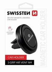 Puhelinteline Swissten S-Grip M4, 3,5-6 '', musta hinta ja tiedot | Puhelintelineet | hobbyhall.fi