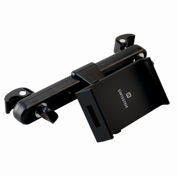 Swissten S-Grip T1-OP yleisteline tableteille, puhelimille, navigointiin, musta hinta ja tiedot | Puhelintelineet | hobbyhall.fi