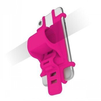 CELLY UNIVERSAL SILICONE BIKE HOLDER PINK hinta ja tiedot | Puhelintelineet | hobbyhall.fi