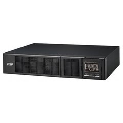 Fortron/Source FSP Fortron Clippers RT 2K Rack/Tower Online UPS 2000VA 2000W 4x12V/9AH akku hinta ja tiedot | FSP Tietokoneet ja pelaaminen | hobbyhall.fi