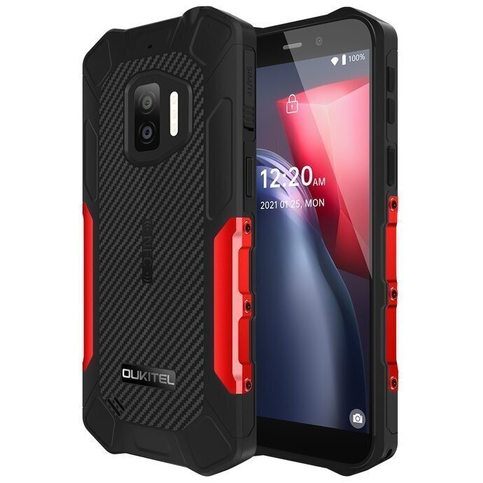 Oukitel WP12 Pro 4/64GB, Red hinta ja tiedot | Matkapuhelimet | hobbyhall.fi