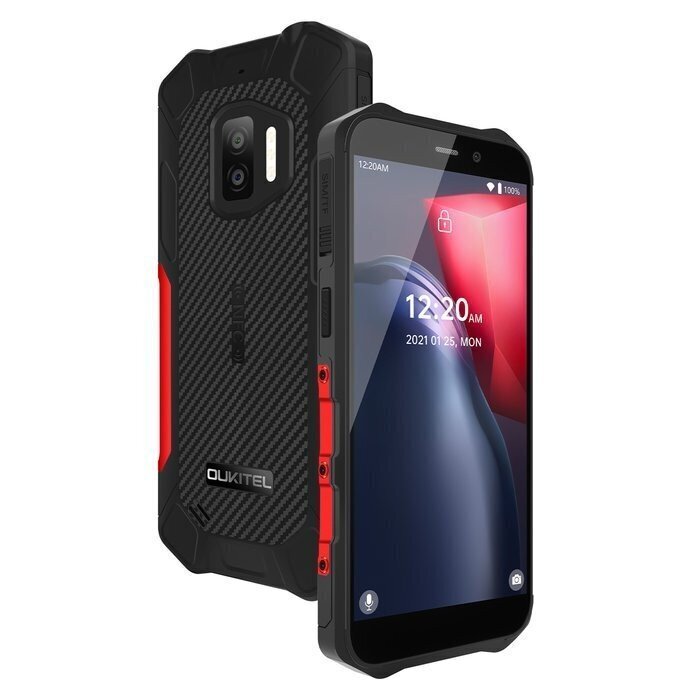 Oukitel WP12 Pro 4/64GB, Red hinta ja tiedot | Matkapuhelimet | hobbyhall.fi