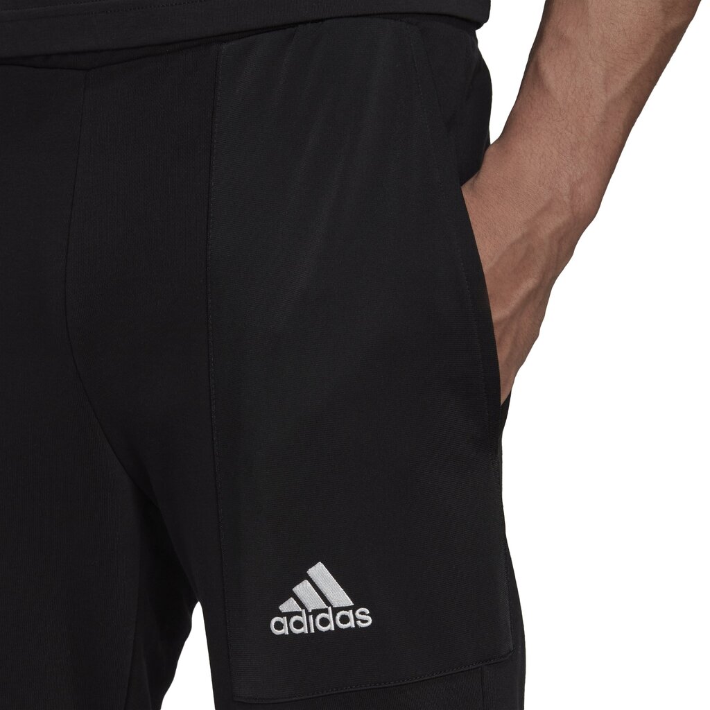 Adidas Housut M Bl q3 Pant Black HK0384 hinta ja tiedot | Miesten urheiluvaatteet | hobbyhall.fi