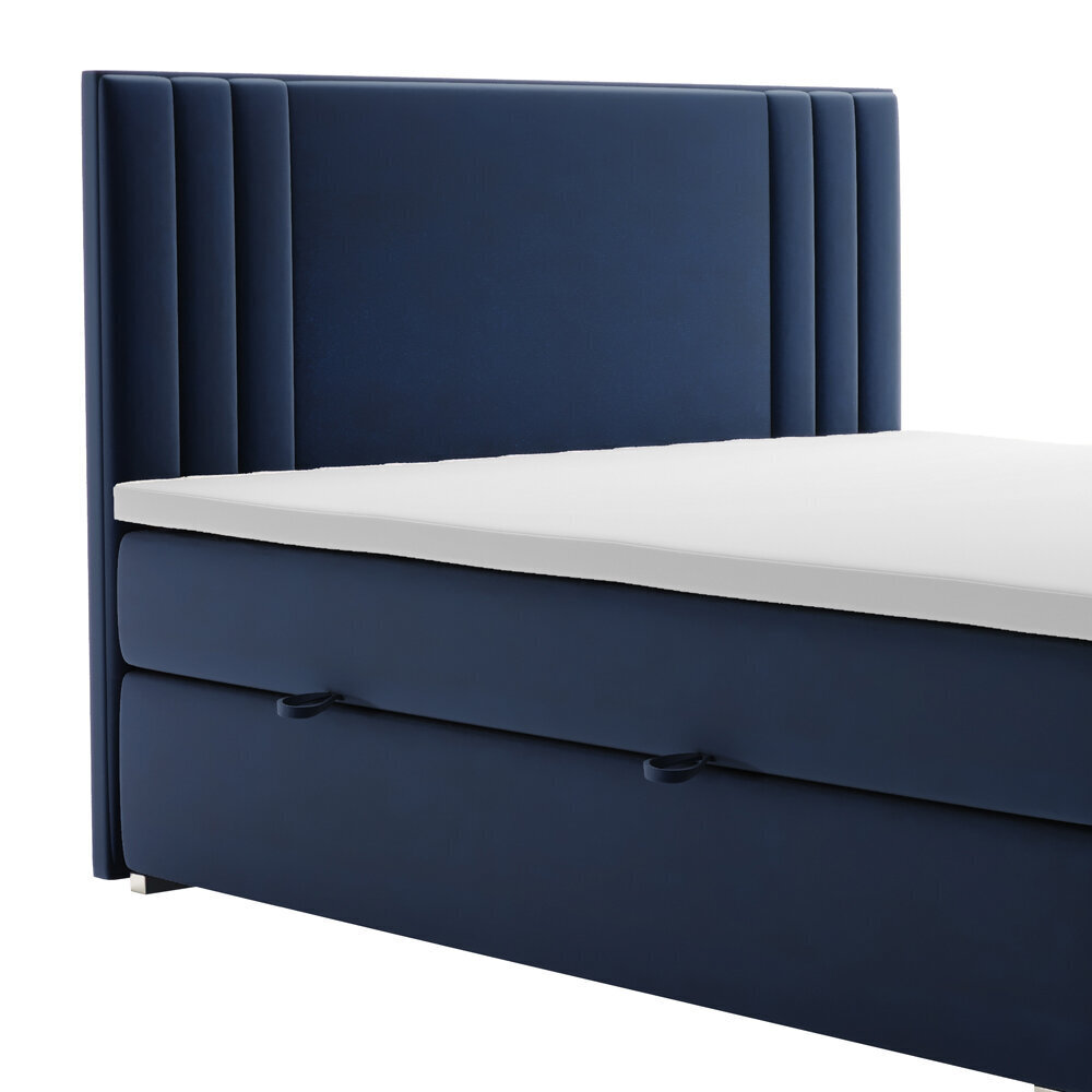 Selsey Monder -sänkypaketti, 180 x 200 cm, sininen hinta ja tiedot | Sängyt | hobbyhall.fi