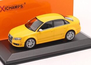 AUDI RS4 - 2004 - YELLOW 1:43 MAXICHAMPS 940014600 hinta ja tiedot | Pienoismallit | hobbyhall.fi