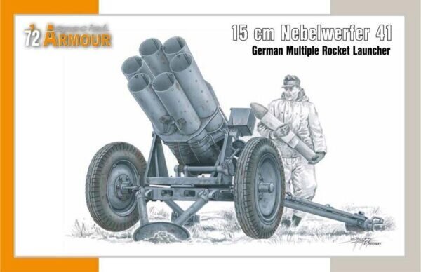 15 cm Nebelwerfer 41 German Multiple Rocket Launcher 1:72 SPECIAL HOBBY SA72026 hinta ja tiedot | Poikien lelut | hobbyhall.fi