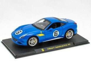 Ferrari California T Inspired by the 512 M - 1971 Blue HACHETTE 1:24 hinta ja tiedot | Poikien lelut | hobbyhall.fi