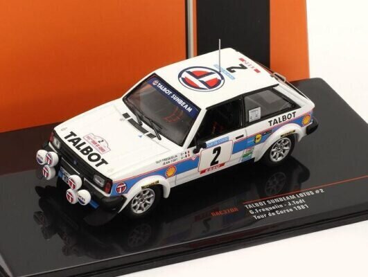 Talbot Sunbeam Lotus #2 Rallye Tour de Corse 1981 G.Frequelin/J.Todt 1:43 IXO RAC370A