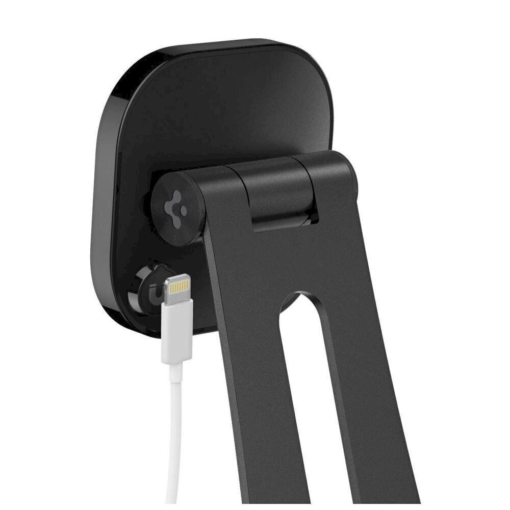 SPIGEN ONETAP MAGSAFE MAGNEETTITELINE MUSTA hinta ja tiedot | Puhelintelineet | hobbyhall.fi