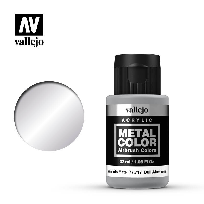 Dull Aluminium 32ml. Metal Color 77717 Vallejo hinta ja tiedot | Taide- ja askartelutarvikkeet | hobbyhall.fi