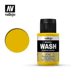 Dark Yellow Wash 35 ml. 76503 Vallejo hinta ja tiedot | Taide- ja askartelutarvikkeet | hobbyhall.fi