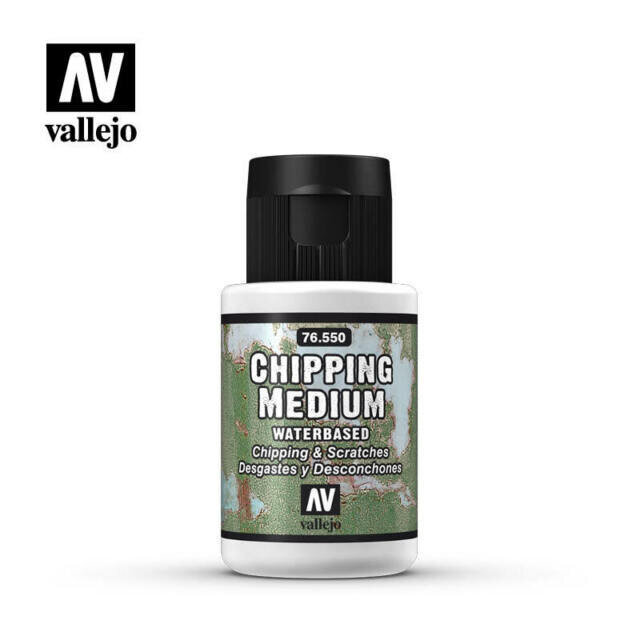 Chipping Medium 35 ml. Wash 76550 Vallejo hinta ja tiedot | Taide- ja askartelutarvikkeet | hobbyhall.fi