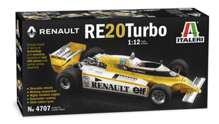 RENAULT RE 20 Turbo 1:12 ITALERI 4707 4707 hinta ja tiedot | Italeri Lelut yli 3-vuotiaille lapsille | hobbyhall.fi