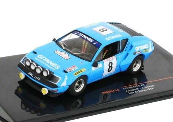 Alpine A310 #8 Rallye Tour de Corse 1976 J.Ragnotti/J.Jaubert 1:43 IXO RAC365A