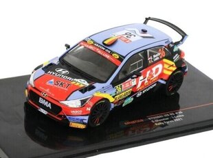 Hyundai i20 N Rally 2 #36 Rally Ypres 2021 G.Munster/L.Louka 1:43 IXO RAM812 hinta ja tiedot | Poikien lelut | hobbyhall.fi