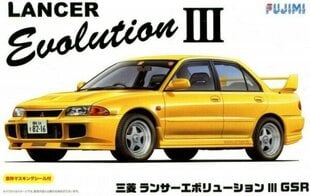 Mitsubishi Lancer Evolution III 3917 FUJIMI 1:24 hinta ja tiedot | Pienoismallit | hobbyhall.fi