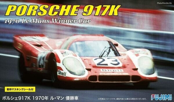Porsche 917 K 1970 Le Mans Winner 12607 FUJIMI 1:24 hinta ja tiedot | Pienoismallit | hobbyhall.fi