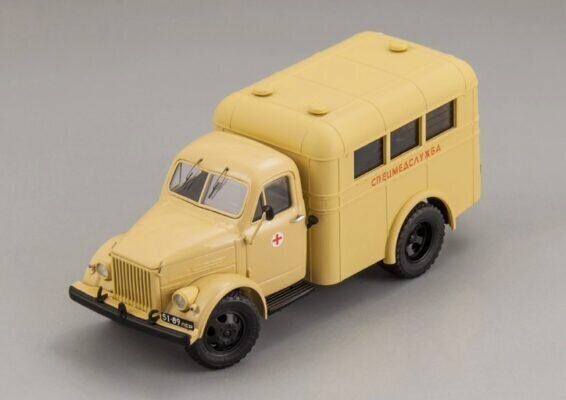 GAZ-51A AM-3 Special Medical Service 1970 (Limited Edition 360 pcs) DIP 1:43