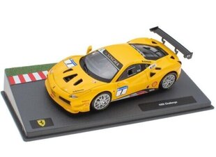 Ferrari 488 Challenge Yellow ALTAYA 1:43 FRT016 hinta ja tiedot | Pienoismallit | hobbyhall.fi