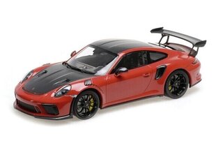 PORSCHE 911 GT3RS 991.2 - 2019 - RED MINICHAMPS 1:18 155068230 hinta ja tiedot | Minichamps Lahjat ja juhlatarvikkeet | hobbyhall.fi