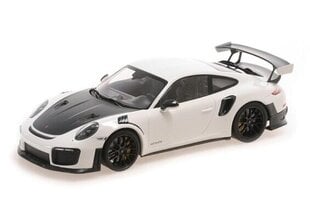 PORSCHE 911 (991.2) GT2RS - 2018 - WHITE MINICHAMPS 1:18 155068310 hinta ja tiedot | Minichamps Hauskat lahjat | hobbyhall.fi