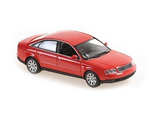 AUDI A6 - 1997 - RED MAXICHAMPS 1:43 940017100 hinta ja tiedot | Pienoismallit | hobbyhall.fi