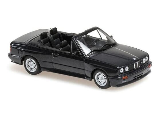 BMW M3 CABRIOLET E30 - 1988 - BLUE METALLIC MAXICHAMPS 1:43 940020330 hinta ja tiedot | Pienoismallit | hobbyhall.fi