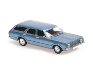 FORD TAUNUS TURNIER - 1970 - LIGHT BLUE METALLIC MAXICHAMPS 1:43 940081311 hinta ja tiedot | Pienoismallit | hobbyhall.fi