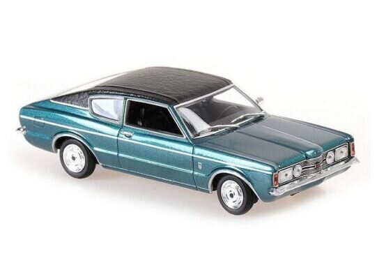 FORD TAUNUS COUPE - 1970 - GREEN METALLIC MAXICHAMPS 1:43 940081320 hinta ja tiedot | Pienoismallit | hobbyhall.fi