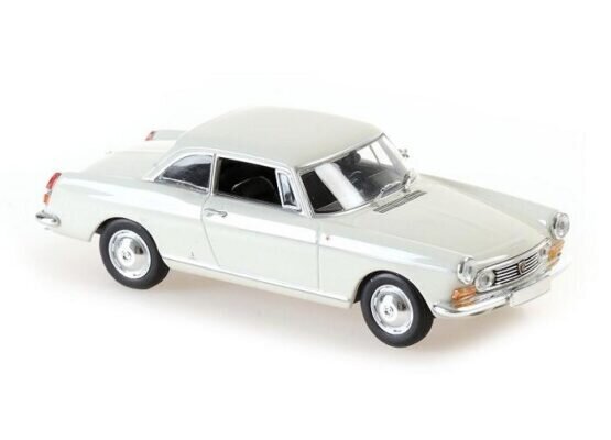 PEUGEOT 404 COUPE - 1962 - WHITE MAXICHAMPS 1:43 940112920 hinta ja tiedot | Pienoismallit | hobbyhall.fi