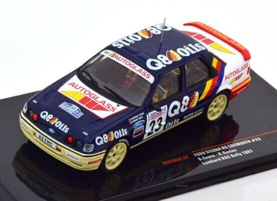 Ford Sierra RS Cosworth #23 RAC Rallye 1991 Evans/Davies IXO 1:43 RAC405C