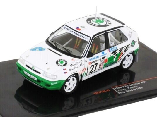 Skoda Felicia Kit Car #27 Rally Sweden 1995 E.Triner/P.Stanc IXO 1:43 RAC413A