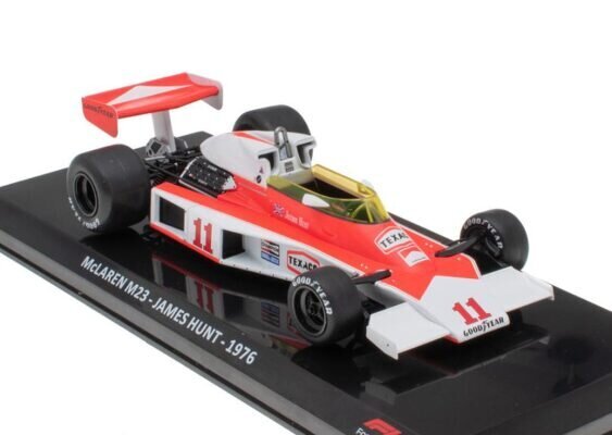 McLAREN M23 James Hunt - 1976 World Champion HACHETTE 1:24 hinta ja tiedot | Pienoismallit | hobbyhall.fi