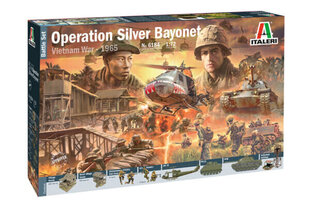 Operation Silver Bayonet - Vietnam War 1965 1:72 ITALERI 6184 hinta ja tiedot | Italeri Hauskat lahjat | hobbyhall.fi