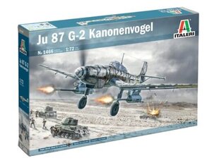 Ju 87 G-2 Kanonenvogel 1:72 ITALERI 1466 hinta ja tiedot | Italeri Lahjat ja juhlatarvikkeet | hobbyhall.fi
