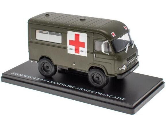 SAVIEM SG 2 E 4 X 4 SANITAIRE ARMEE FRANCAISE 1968 ALTAJA 1:43 RPA053 hinta ja tiedot | Pienoismallit | hobbyhall.fi