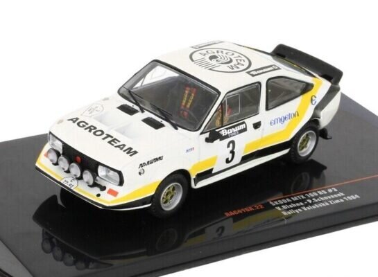 Skoda MTX 160 RS Valasska Zima Rallye 1984 V.Blahna/P.Schovanek 1:43 IXO RAC416A