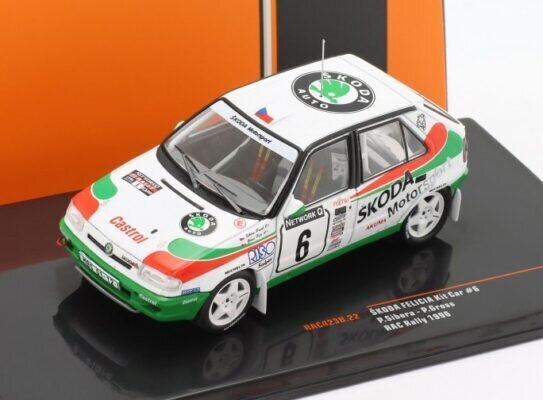 Skoda Felicia Kit Car #6 RAC Rallye 1996 P.Sibera/P.Gross IXO 1:43 RAC423B