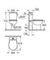 Grohe Bau Rimless -WC-istuin hitaasti sulkeutuva kannella, 39496000 hinta ja tiedot | WC-istuimet | hobbyhall.fi