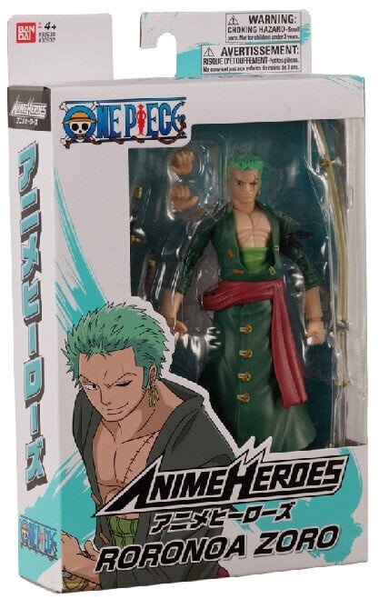 Anime Heroes One Piece Monkey Roronoa Zoro -hahmo 17cm hinta ja tiedot | Pelien oheistuotteet | hobbyhall.fi