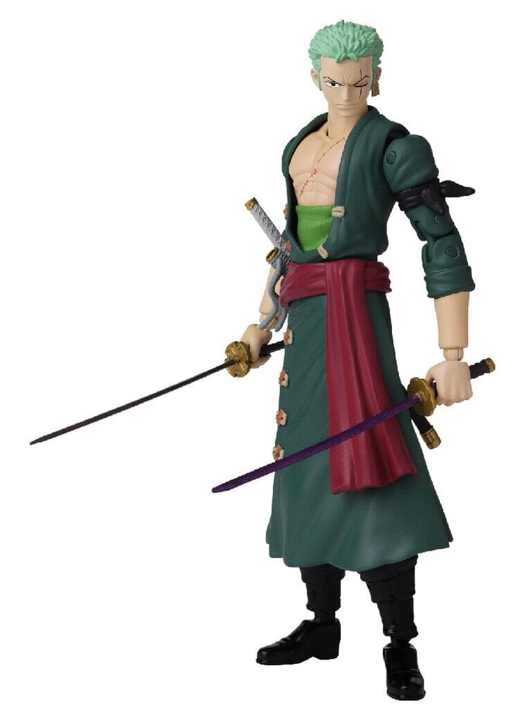 Anime Heroes One Piece Monkey Roronoa Zoro -hahmo 17cm hinta ja tiedot | Pelien oheistuotteet | hobbyhall.fi