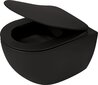 Deante Peonia Rimless Nero -WC-istuin Slim-kannella hinta ja tiedot | WC-istuimet | hobbyhall.fi