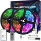 Smart LED-nauha 5050 RGB Bluetooth, 20 m hinta ja tiedot | LED-valonauhat | hobbyhall.fi