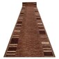 ADAGIO matto, 80 x 640 cm, ruskea hinta ja tiedot | Isot matot | hobbyhall.fi