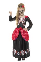 Lasten luurankomekko Day of the Dead, 2-osainen hinta ja tiedot | Naamiaisasut | hobbyhall.fi