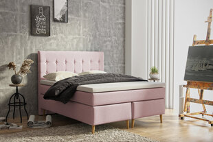 Sänky Selsey Juan 160x200 cm, vaaleanpunainen hinta ja tiedot | Sängyt | hobbyhall.fi