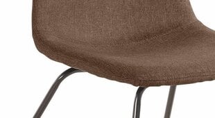 2 tuolin setti Notio Living Colombo, ruskea hinta ja tiedot | Ruokapöydän tuolit | hobbyhall.fi
