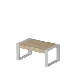 Sohvapöytä Kalune Design Retro, vaaleanruskea/valkoinen hinta ja tiedot | Sohvapöydät | hobbyhall.fi