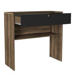 Sivupöytä Kalune Design Luis, ruskea/musta hinta ja tiedot | Sivupöydät | hobbyhall.fi